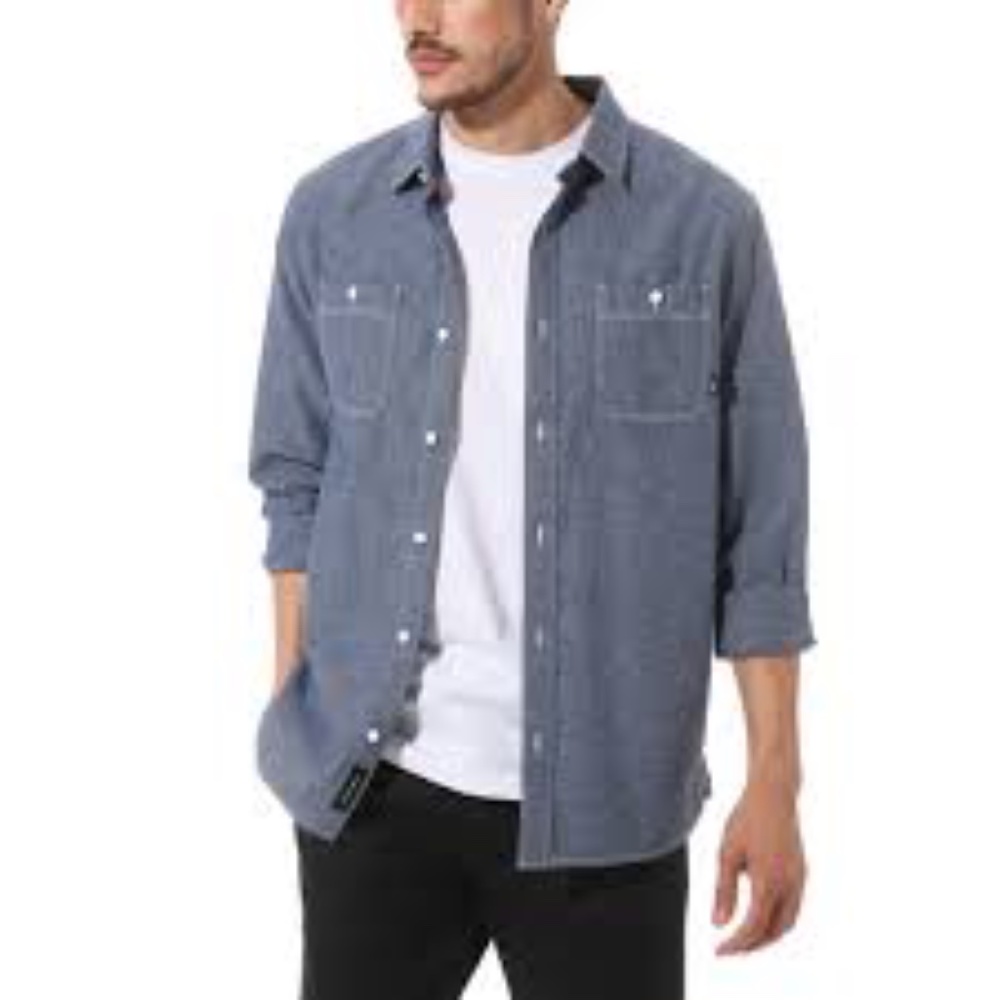 VANS Carlow Long Sleeve Classic Fit Sz L